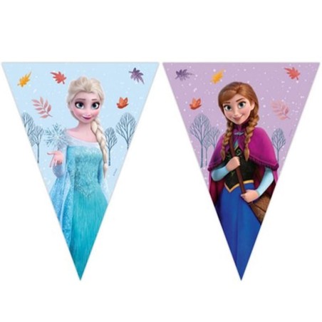 Festone Bandierina in Carta con Frozen "Frozen Idyllic Wonder" 2.3mt Festoni e Addobbi Personaggi