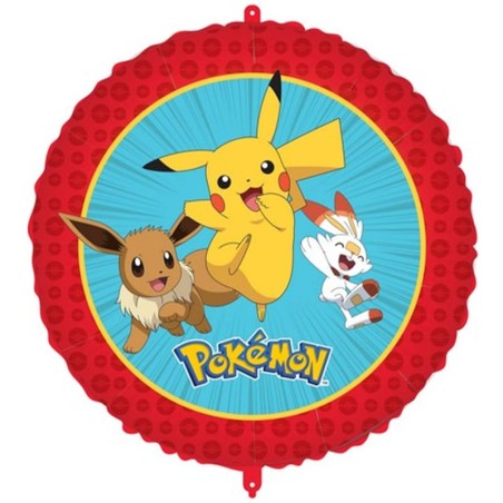 Palloncino in Foil 18" con Pokémon Evolution "Pikachu" Pokémon