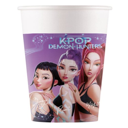 Bicchiere di Carta 200ml delle K-Pop Demon Hunters 8pz