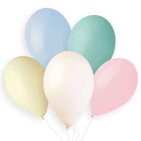 Palloncino in Lattice 13" G120 Marshmallow Assortito "Assorted 110" 50pz Gemar Standard 13" G120