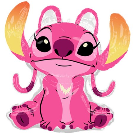 Palloncino in Foil 27" Super Shape Angel "Lilo and Stitch" Stitch & Angel