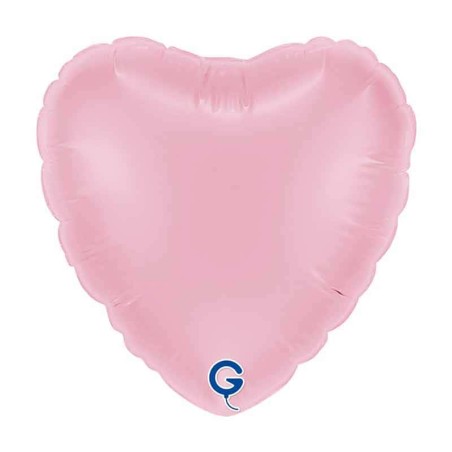 Palloncino in Foil 4" Cuore Rosa "Pink" Cuori Piccoli 4"