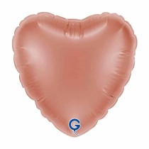 Palloncino in Foil 9" Cuore Rose Gold Cuori Medi 9"