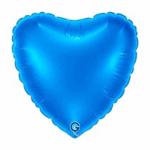 Palloncino in Foil 9" Cuore Blu "Blue" Cuori Medi 9"