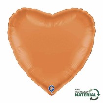 Palloncino in Foil 18" Cuore Caramello Satinato Cuori Regular 18"