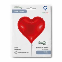 Palloncino in Foil 18" Sweetie Cuore Rosso "Heart Red" Cuori Regular 18"