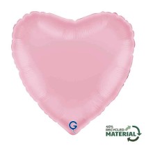 Palloncino in Foil 18" Cuore Rosa "Heart Pink" Cuori Regular 18"