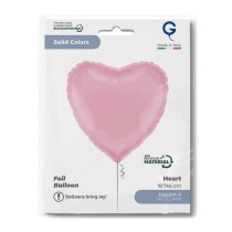 Palloncino in Foil 18" Cuore Rosa "Heart Pink" Cuori Regular 18"