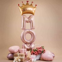 Palloncino in Foil 18" Cuore Rosa Opaco "Matte Pink" Cuori Regular 18"