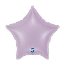 Palloncino in Foil 4" Stella Lilla "Lilac" Stelle Piccole 4"