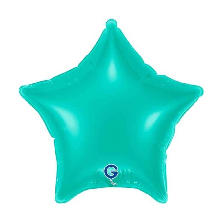 Palloncino in Foil 4" Stella Tiffany Stelle Piccole 4"
