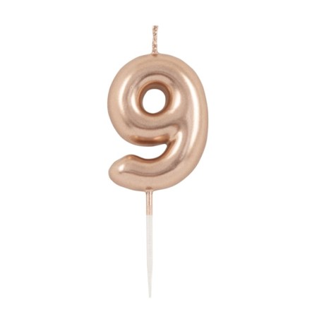 Candelina 4,5cm Rose Gold Metallizzato N.9 Rose Gold Metallizzato 4.5cm