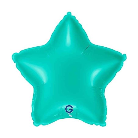 Palloncino in Foil 9" Stella Tiffany Stelle Medie 9"