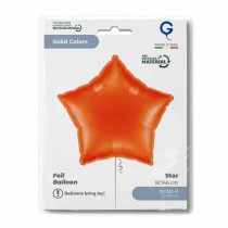 Palloncino in Foil 18" Stella Arancione "Orange" Stelle Regular 18"