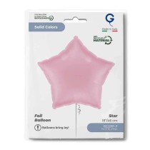 Palloncino in Foil 18" Stella Rosa "Pink" Stelle Regular 18"
