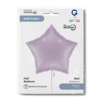 Palloncino in Foil 18" Stella Lilla "Lilac" Stelle Regular 18"