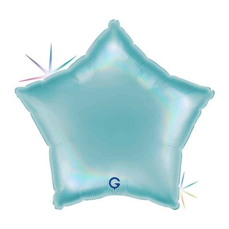 Palloncino in Foil 18" Stella Rainbow Olografico Tenerife Sea Stelle Regular 18"