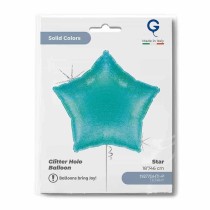 Palloncino in Foil 18" Stella Glitter Olografico Tiffany Stelle Regular 18"
