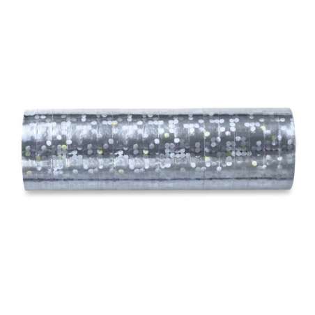 Stelle Filanti Argento Olografico 18 Rotoli Stelle Filanti