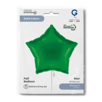 Palloncino in Foil 18" Stella Verde "Green" Stelle Regular 18"