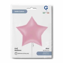 Palloncino in Foil 36" Stella Rosa "Pink" Stelle Jumbo 36"