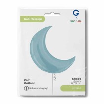 Palloncino in Foil 36" Luna Celeste "Moon Light Blue" Stelle Jumbo 36"