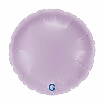 Palloncino in Foil 4" Tondo Lilla "Lilac" Tondi Piccoli 4"