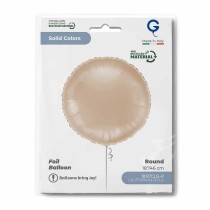 Palloncino in Foil 18" Tondo Sabbia "Californian Gold" Tondi Regular 18"