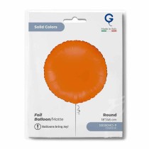 Palloncino in Foil 18" Tondo Arancione Opaco Tondi Regular 18"