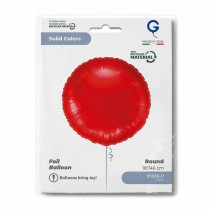 Palloncino in Foil 18" Tondo Rosso "Red" Tondi Regular 18"