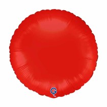 Palloncino in Foil 18" Tondo Rosso Opaco "Matte Red" Tondi Regular 18"
