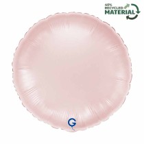 Palloncino in Foil 18" Tondo Rosa Satinato Tondi Regular 18"