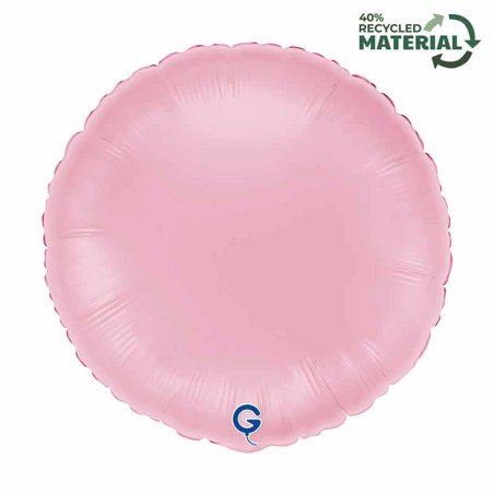 Palloncino in Foil 18" Tondo Rosa Tondi Regular 18"