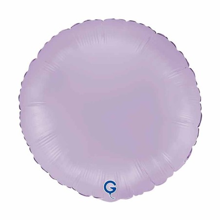 Palloncino in Foil 18" Tondo Lilla Opaco "Matte Lilac" Tondi Regular 18"