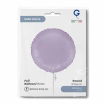 Palloncino in Foil 18" Tondo Lilla Opaco "Matte Lilac" Tondi Regular 18"