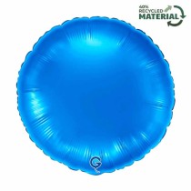 Palloncino in Foil 18" Tondo Blu "Blue" Tondi Regular 18"