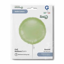 Palloncino in Foil 18" Tondo Verde Oliva Satinato Tondi Regular 18"