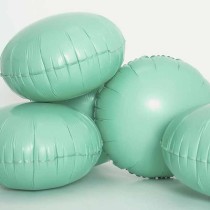 Palloncino in Foil 18" Tondo Verde Opaco "Matte Green" Tondi Regular 18"