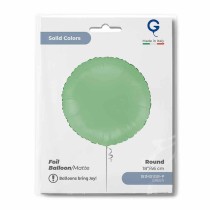 Palloncino in Foil 18" Tondo Verde Opaco "Matte Green" Tondi Regular 18"