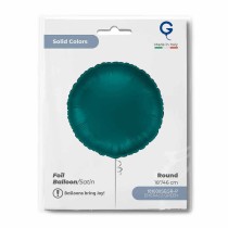 Palloncino in Foil 18" Tondo Verde Smeraldo Satinato Tondi Regular 18"