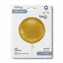 Palloncino in Foil 18" Tondo Oro Chiaro "Gold" Tondi Regular 18"