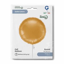 Palloncino in Foil 18" Tondo Oro "Gold" Tondi Regular 18"