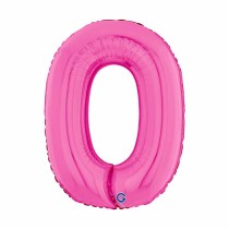 Palloncino in Foil 7" Numero 0 Fucsia "Hot Pink" Numeri 7" Fucsia "Hot Pink"
