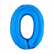 Palloncino in Foil 14" Numero 0 Blu "Blue" Numeri 14" Blu "Blue Royal"