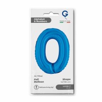 Palloncino in Foil 14" Numero 0 Blu "Blue" Numeri 14" Blu "Blue Royal"