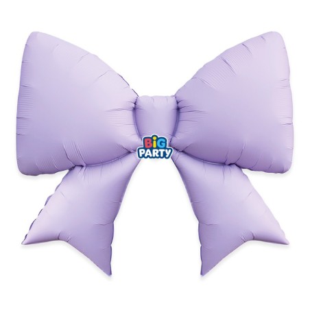 Palloncino in Foil 39" Super Shape Fiocco Gigante Lilla Satinato