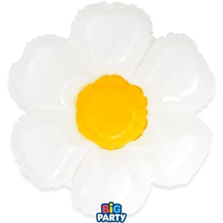Palloncino in Foil 40" Super Shape Margherita "Flower Daisy" Piante e Fiori