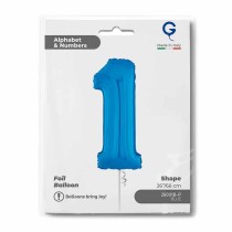 Palloncino in Foil 26" Numero 1 Blu "Blue" Numeri 26" Blu "Blue Royal"