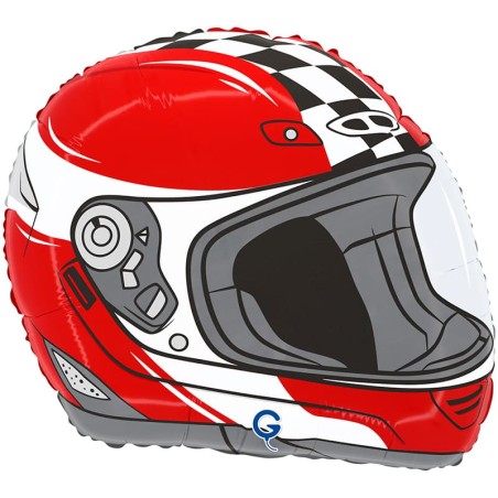 Palloncino in Foil 18" Junior Shape Casco da Motociclista "Motorcycle Helmet" Sport e Veicoli Grabo