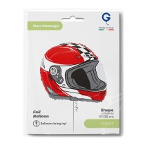 Palloncino in Foil 18" Junior Shape Casco da Motociclista "Motorcycle Helmet" Sport e Veicoli Grabo